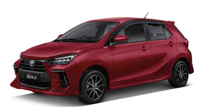 DAFTAR HARGA HATCHBACK TOYOTA TERBARU 2024